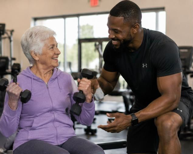 Senior fitness training